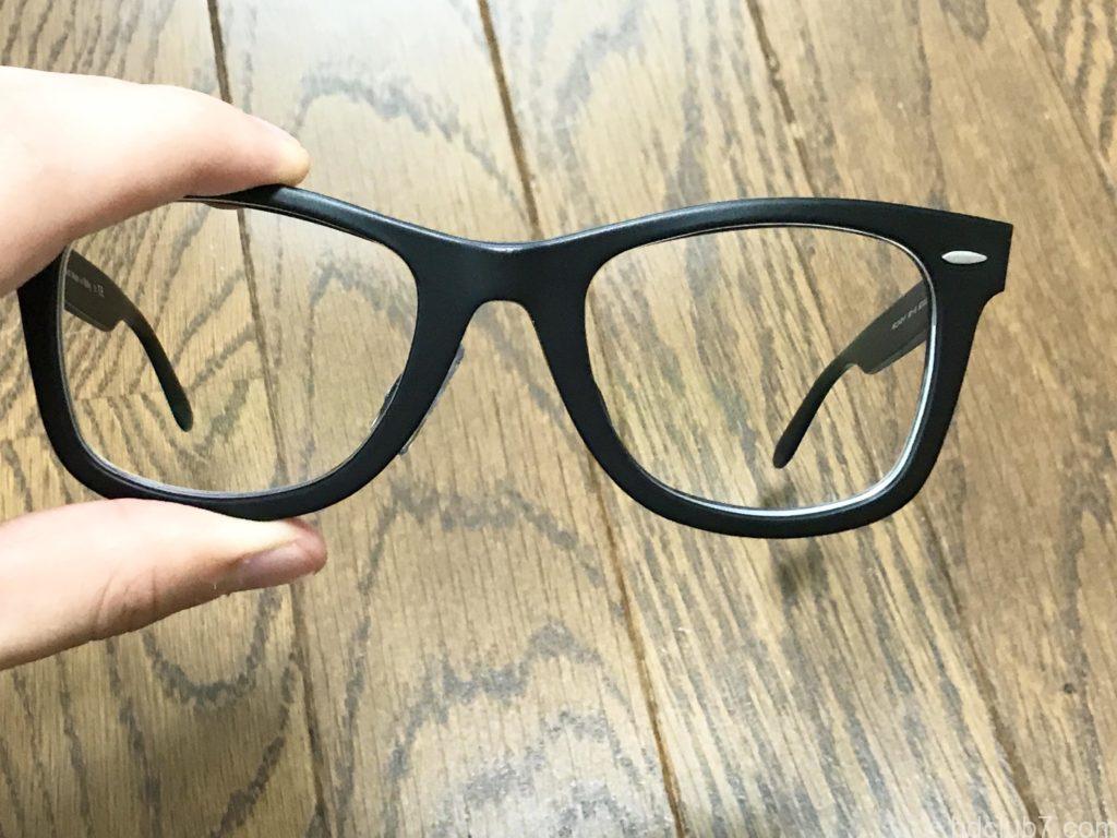 セルシールuを取り付けたレイバンウェイファーラー