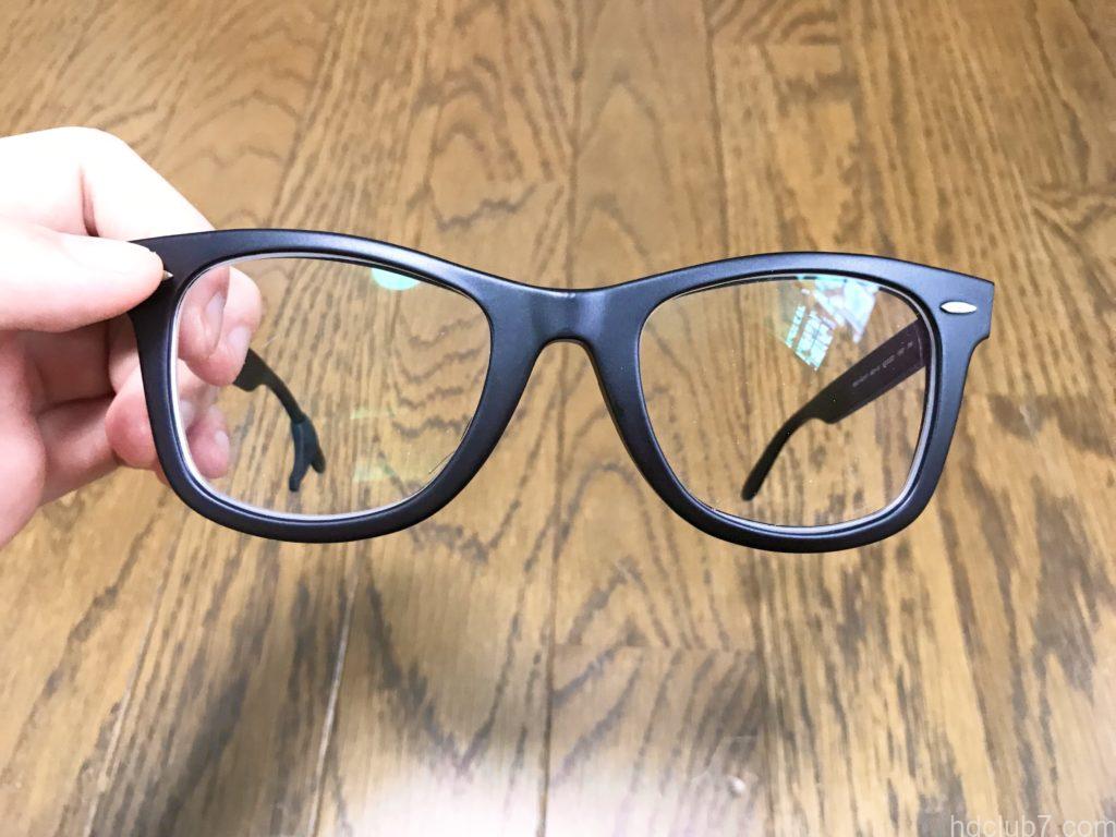 セルシールuを取り付ける前のレイバンウェイファーラー