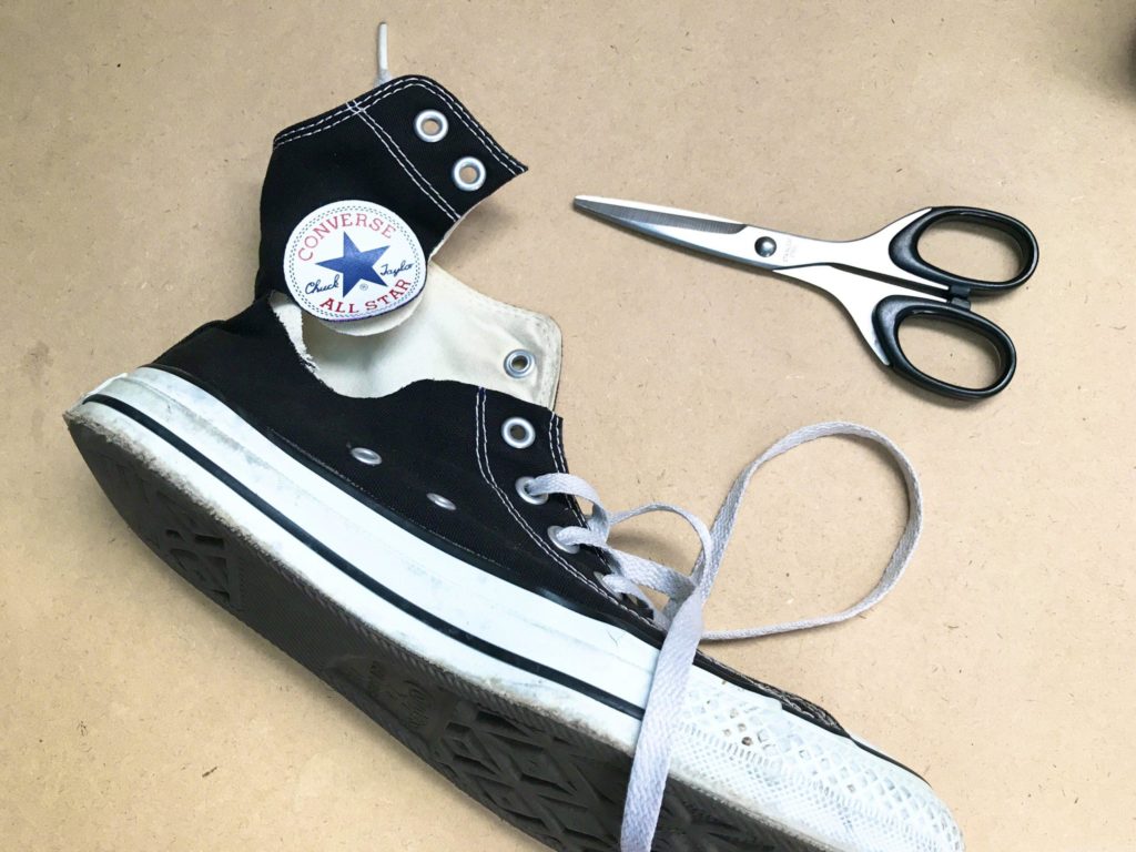 コンバースのオールスターハイカットをローカットにリメイクするぞ ヘビーデューティー倶楽部 コンバースのオールスターハイカットをローカットにリメイクするぞ ヘビーデューティー倶楽部