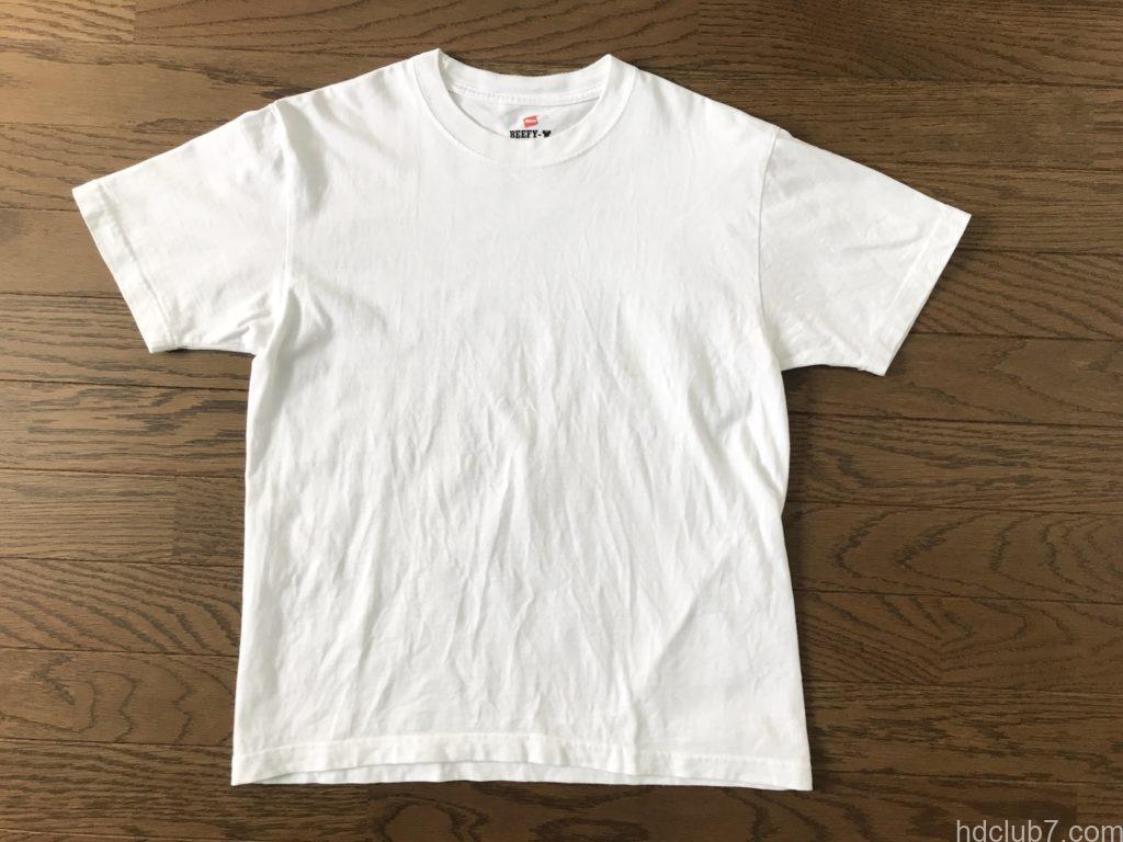 10回着用したヘインズのビーフィー