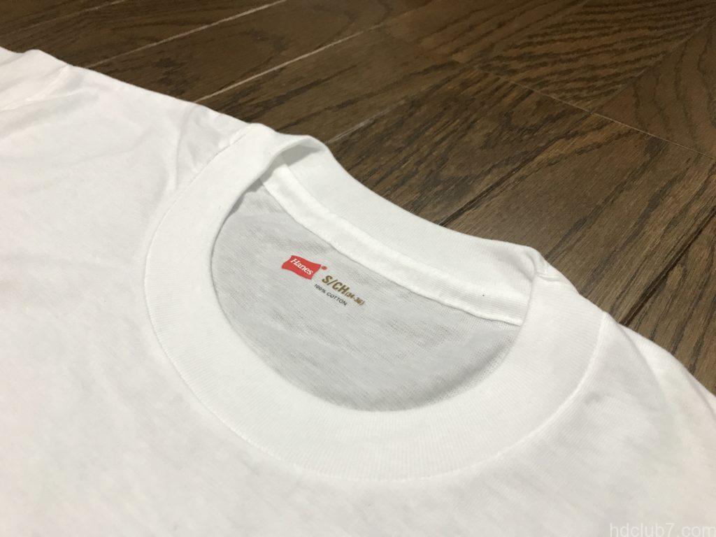 ヘインズのゴールドのパックTの新品