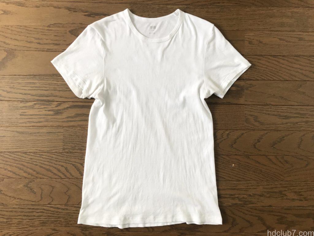 10回着用したユニクロのスーピマコットンパックT