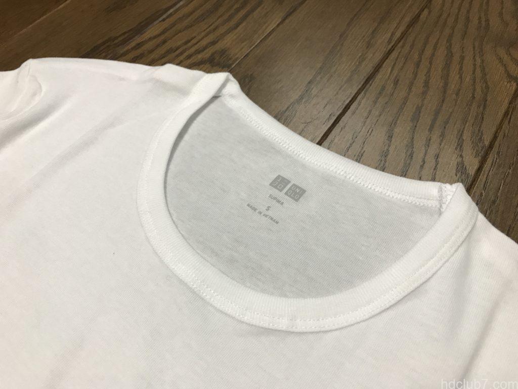 ユニクロのスーピマコットンT新品