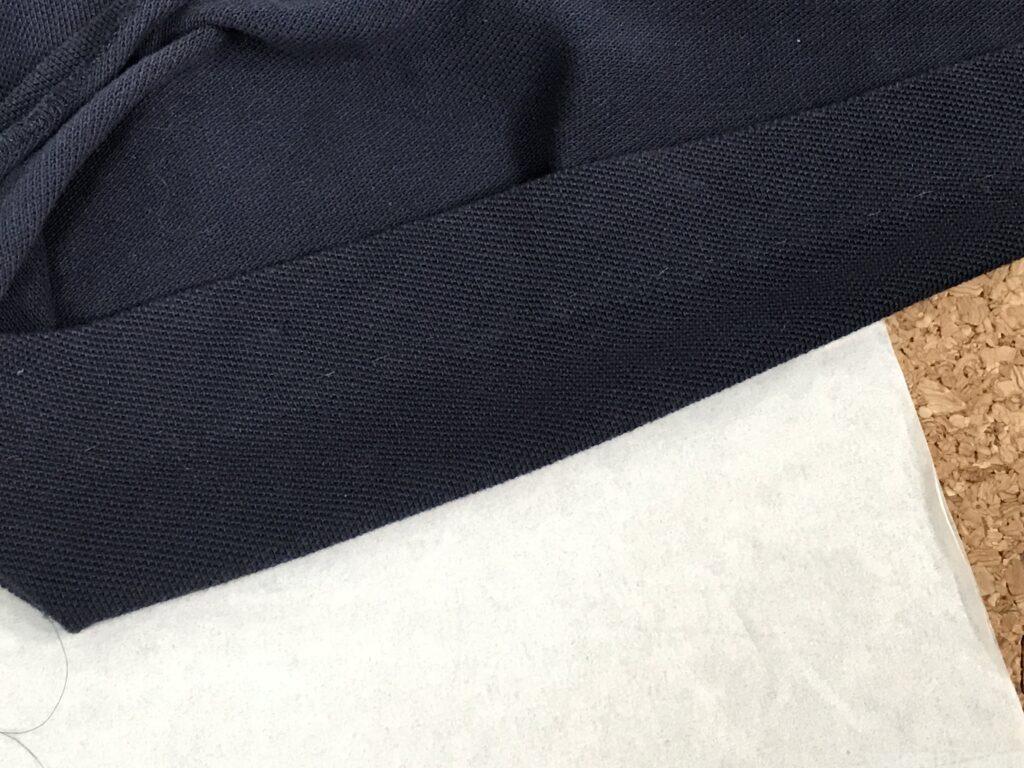 裾が縫われたラコステのポロシャツL1212