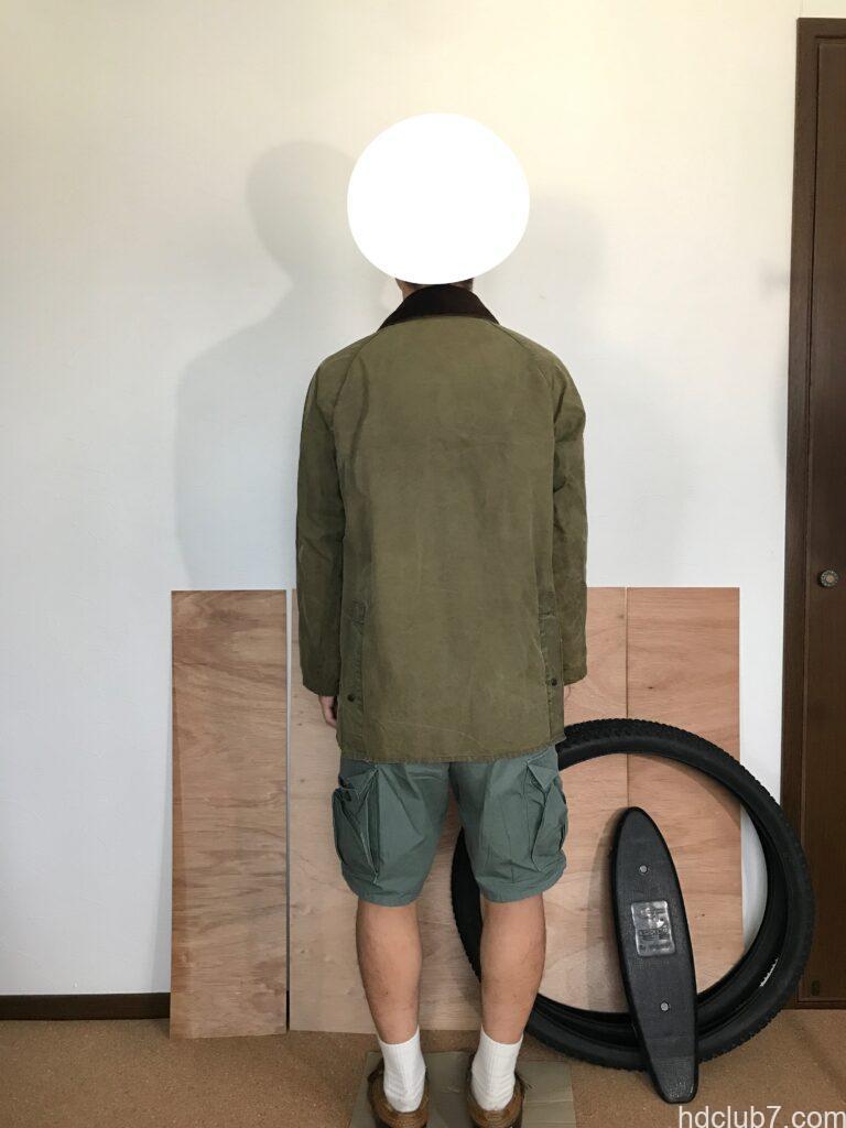 2度のオイル抜きと洗濯をした4つポケビデイルを着た人