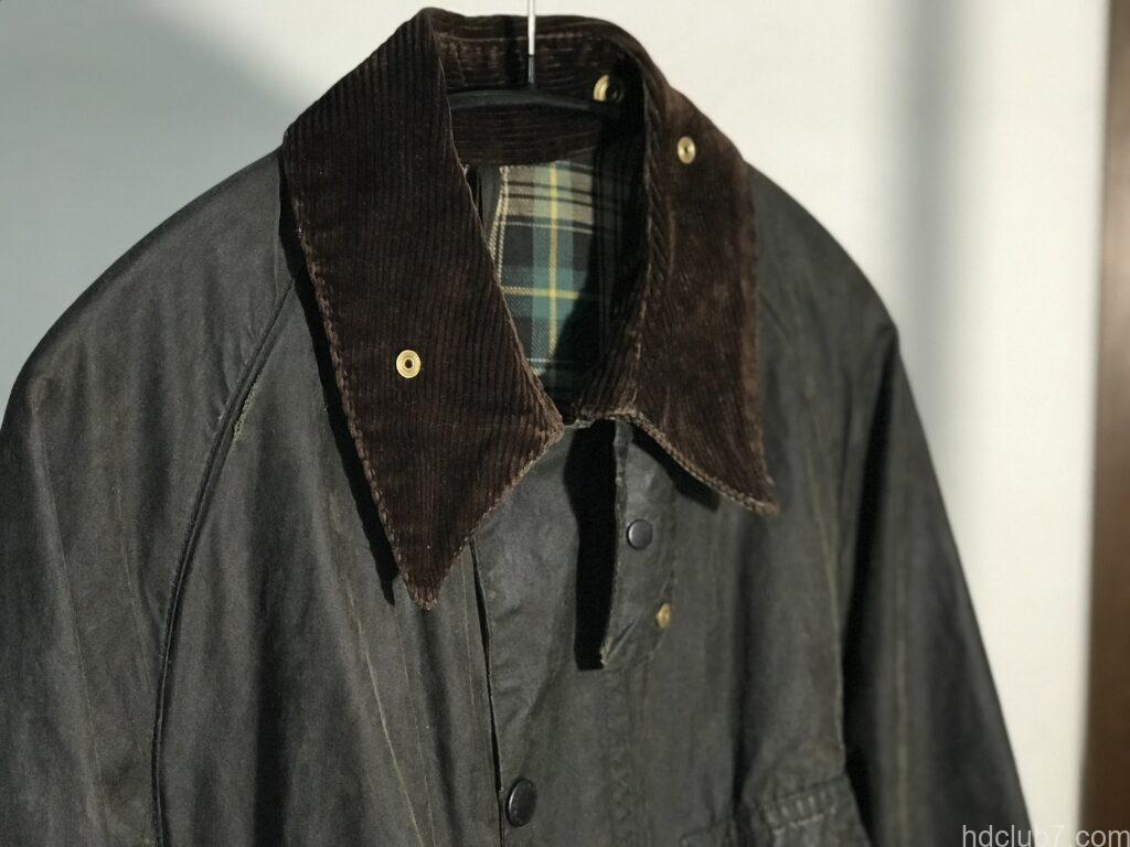 リプルーフしてシャワーでべたつきを取った後のバブアービデイル